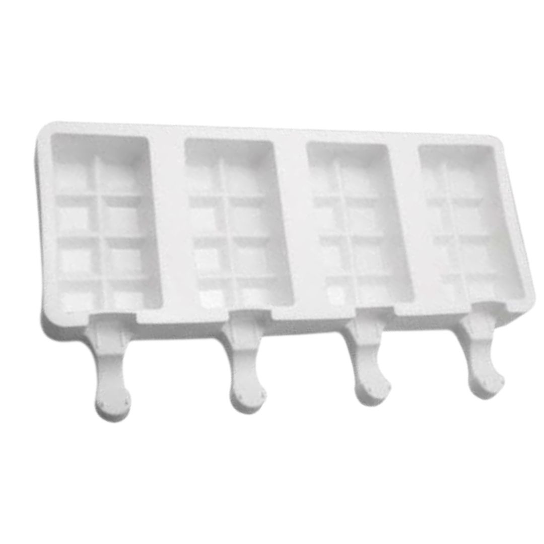 Molde De Silicon Forma Tablilla Para Repostería Paleta De Hielo Helado