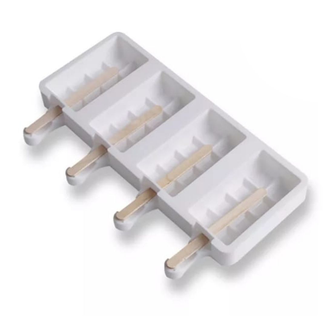Molde De Silicon Forma Tablilla Para Repostería Paleta De Hielo Helado