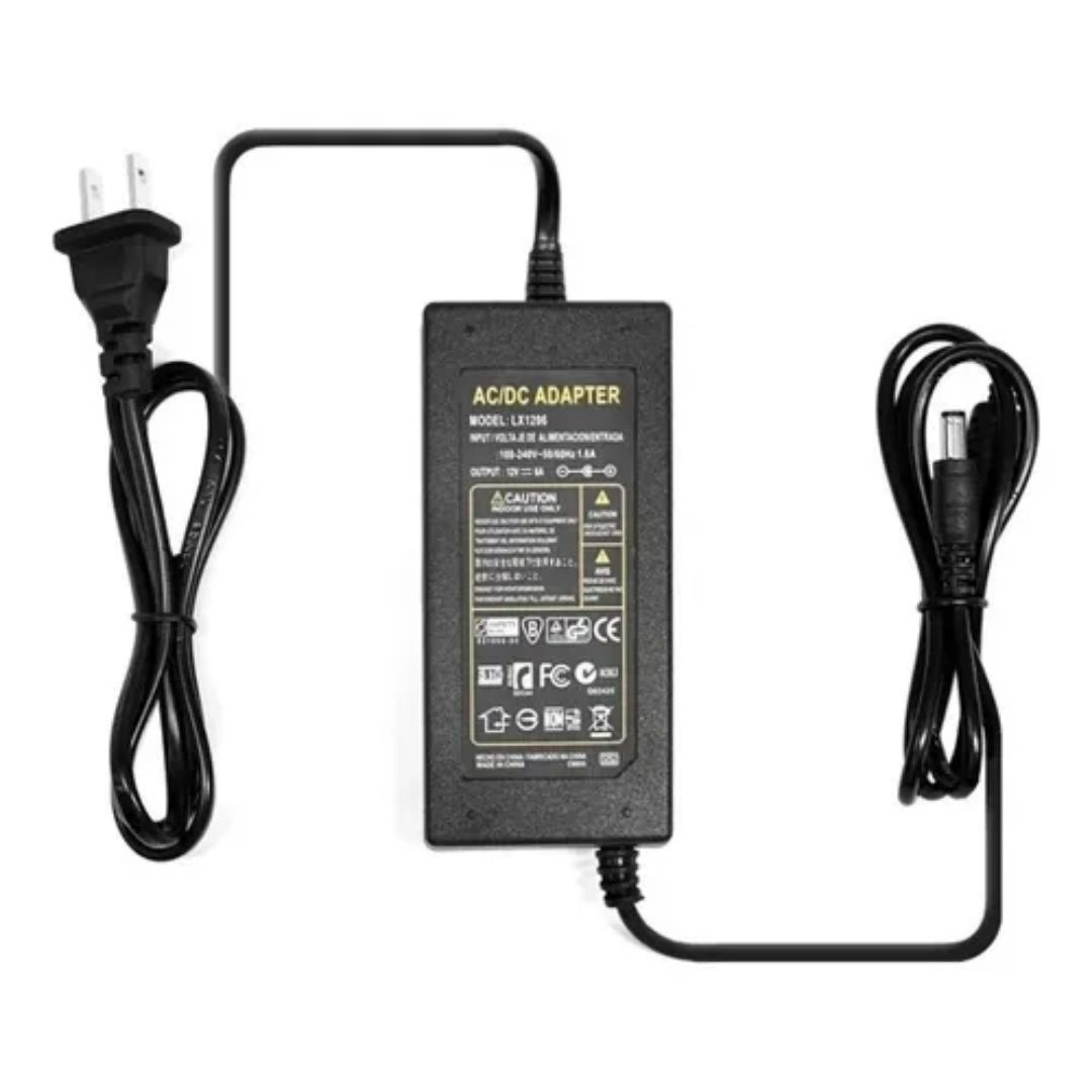 Eliminador Fuente 12v 5a Conector Tira Led