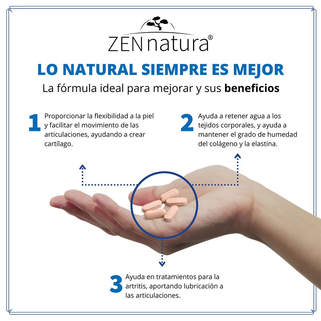 COLAGENO HIALURONICO 60 TABS ZEN NATURA