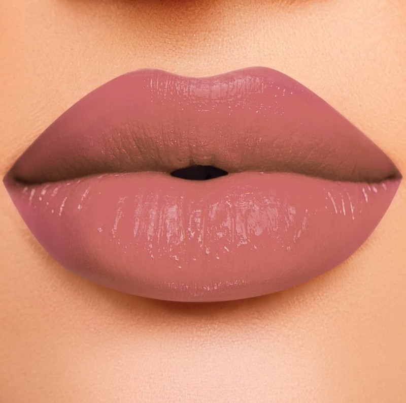 Labial Mate Perfect Rose by Farmasi Color Intenso y Duradero Sin Parabenos ni Gluten