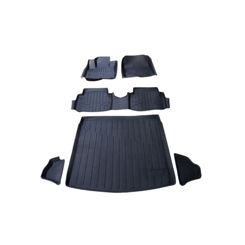 Combo De Tapetes Uso Rudo Para Honda Crv 2016-2021