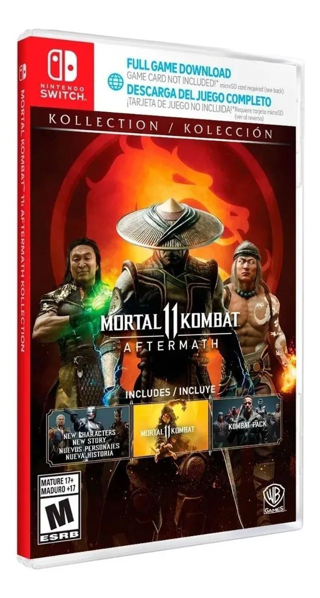Mortal Kombat 11 Aftermath Nintendo Switch - Game Center 