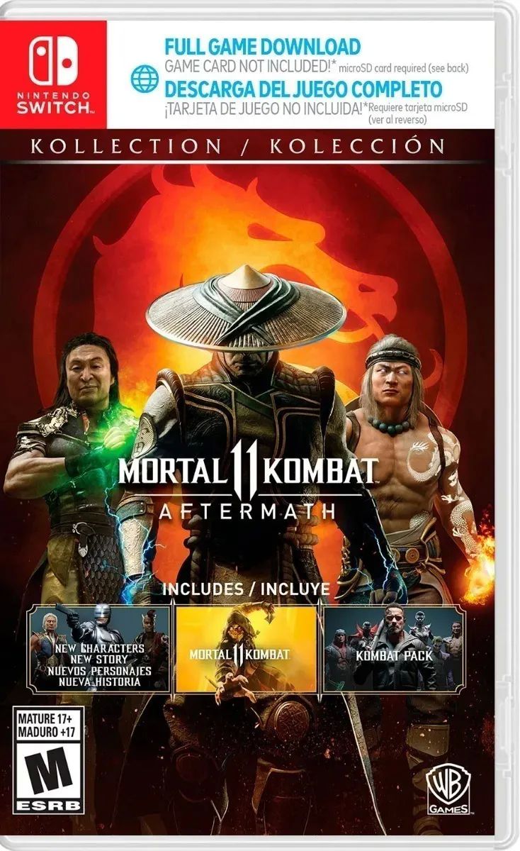 Mortal Kombat 11 Aftermath Nintendo Switch - Game Center 