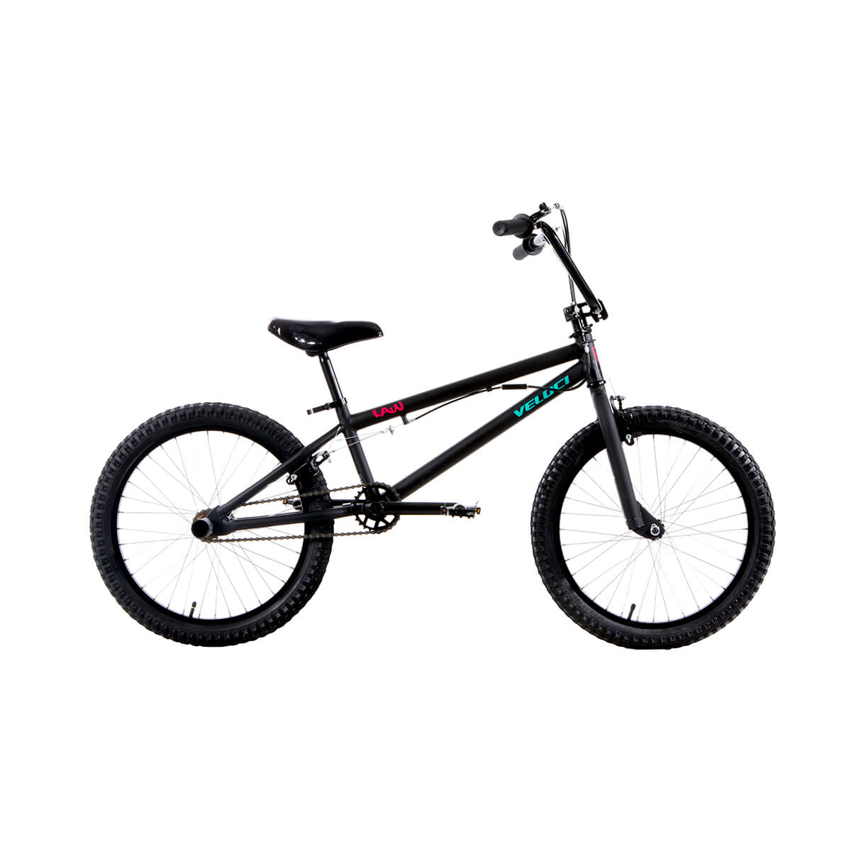 Bicicleta Veloci Law Freestyle Rodada 20 Negro BMX