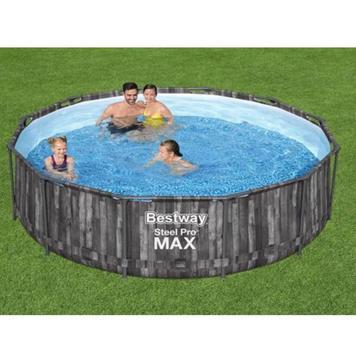 Alberca Estructural Bestway 366x100 Gris.