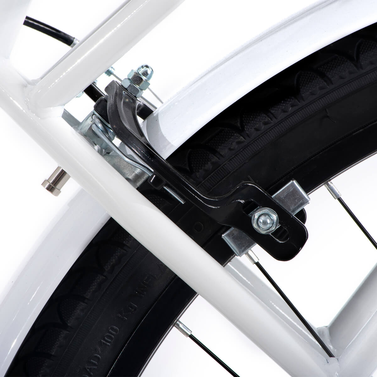 Bicicleta Veloci Winbledom City Rodada 26 Blanco Urbana