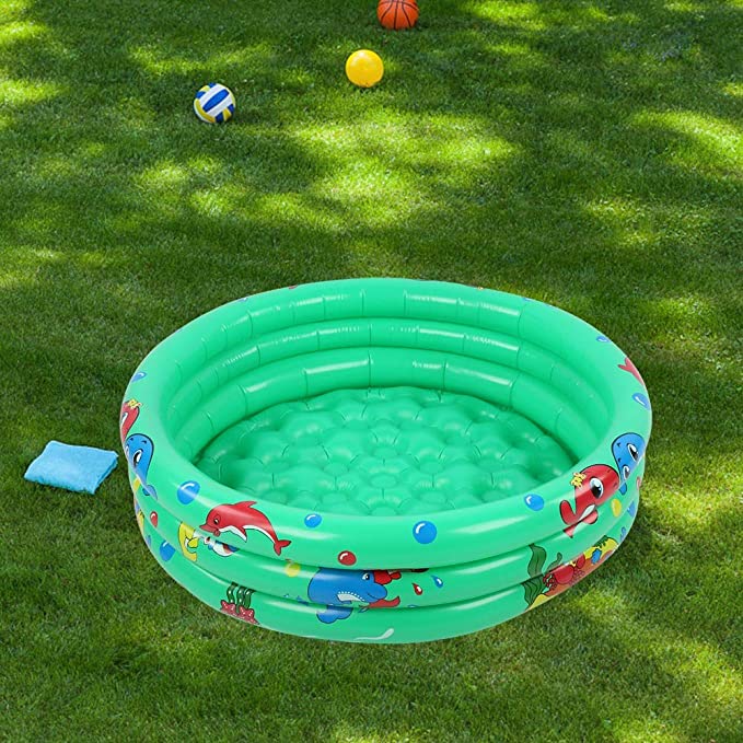 PISCINA CON 3 ANILLOS 120CM