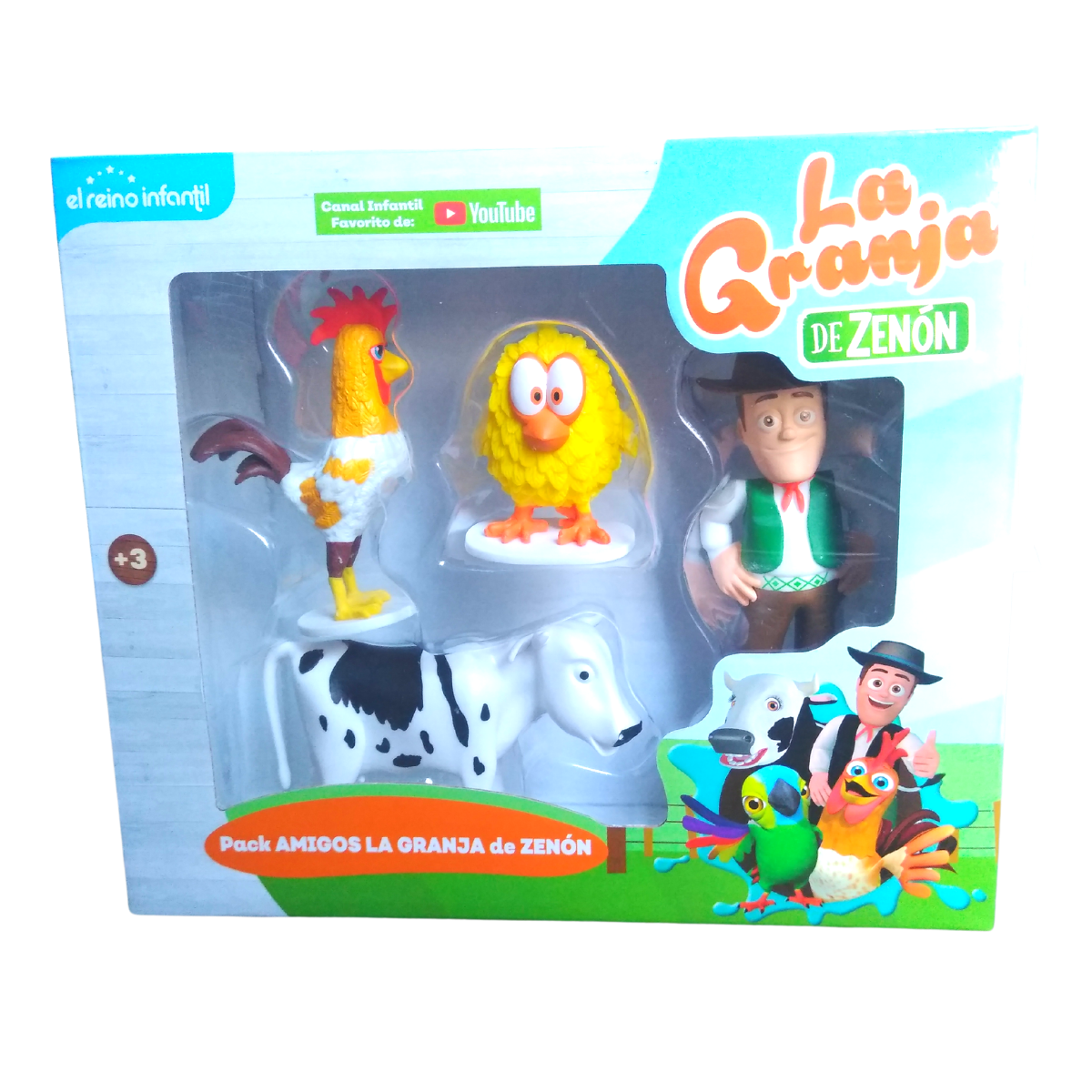 4 Figuras Coleccionables Surtidas Caja La Granja De Zenón A