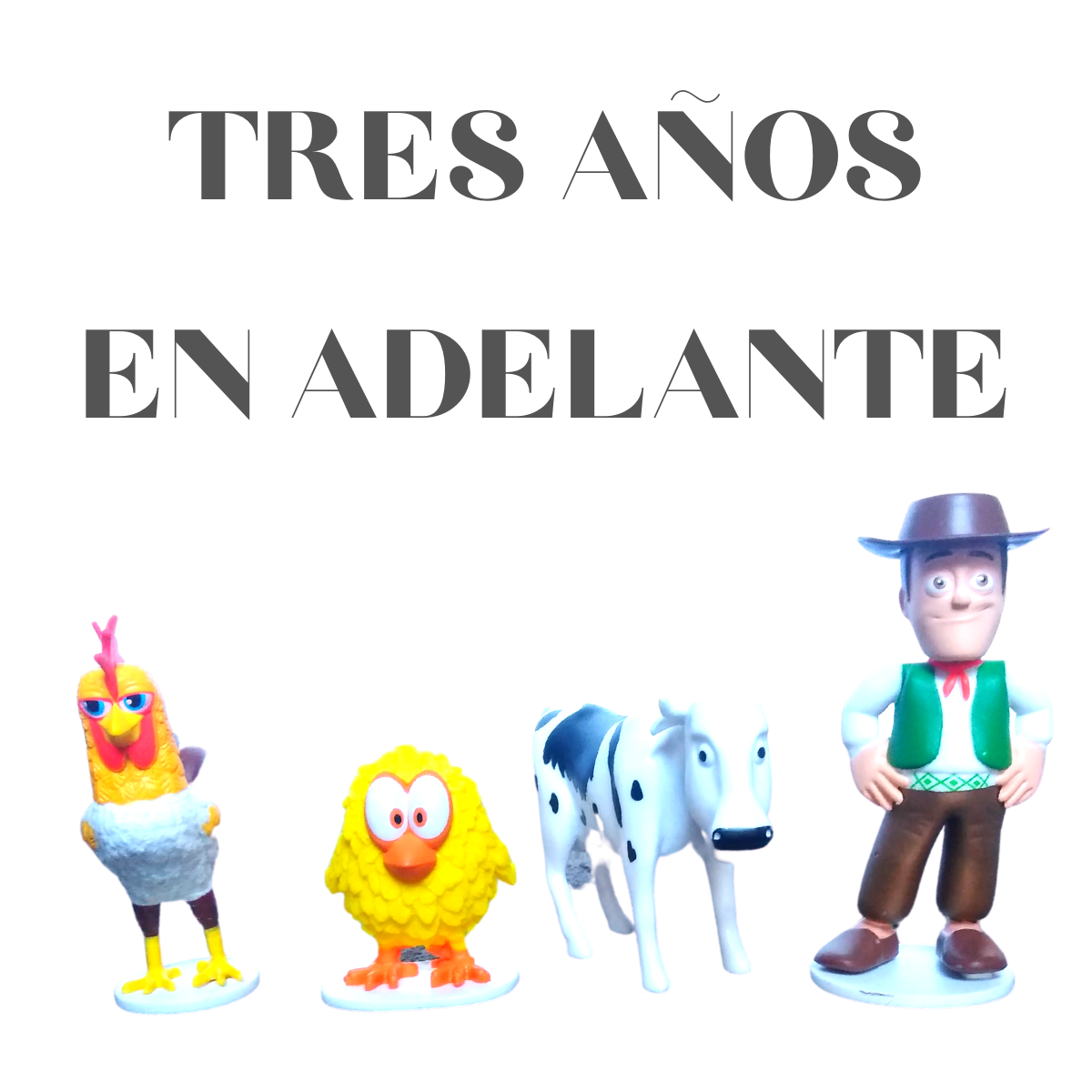 4 Figuras Coleccionables Surtidas Caja La Granja De Zenón A