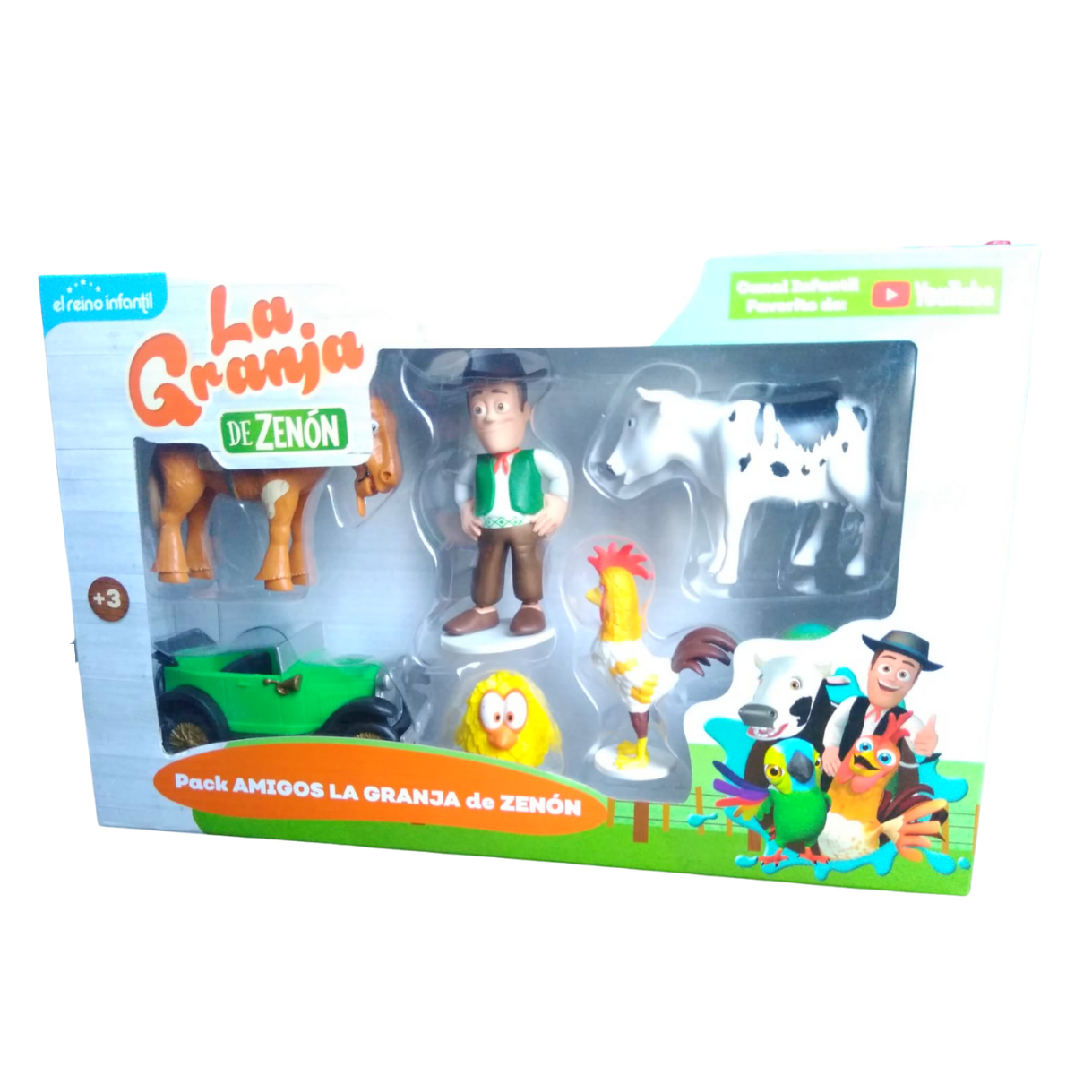 Pack figuras amigos la granja de zenon