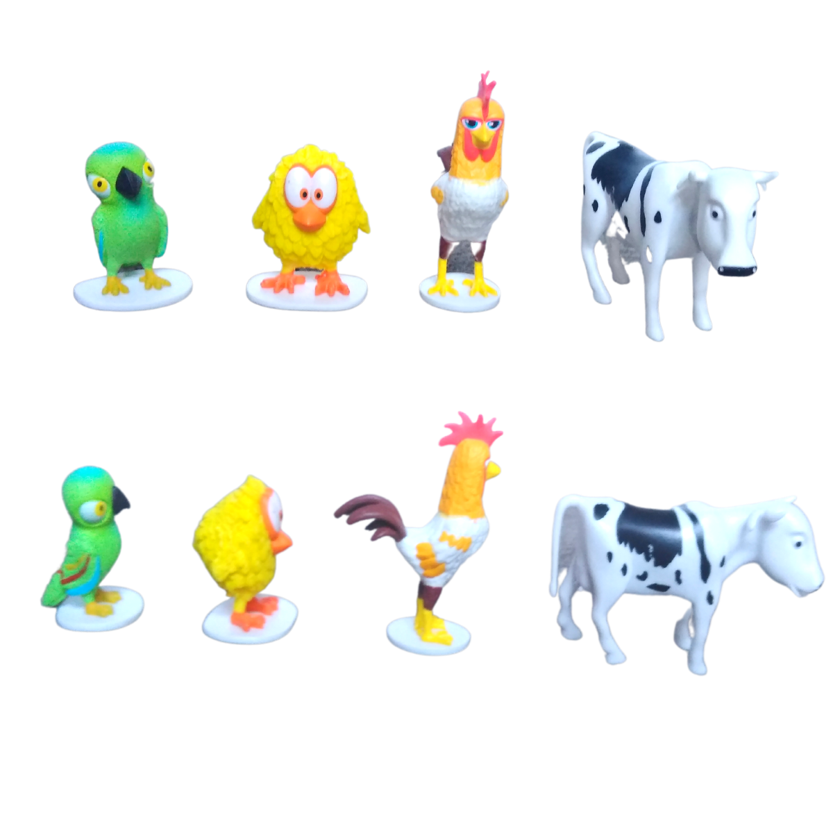 7 Figuras Coleccionables Surtidas Caja De La Granja De Zenón