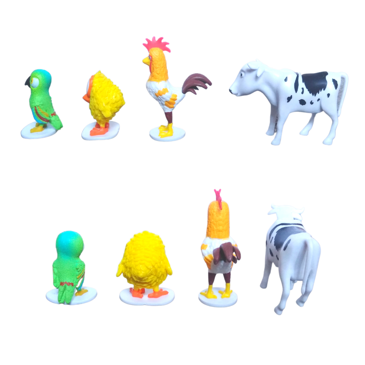 7 Figuras Coleccionables Surtidas Caja De La Granja De Zenón