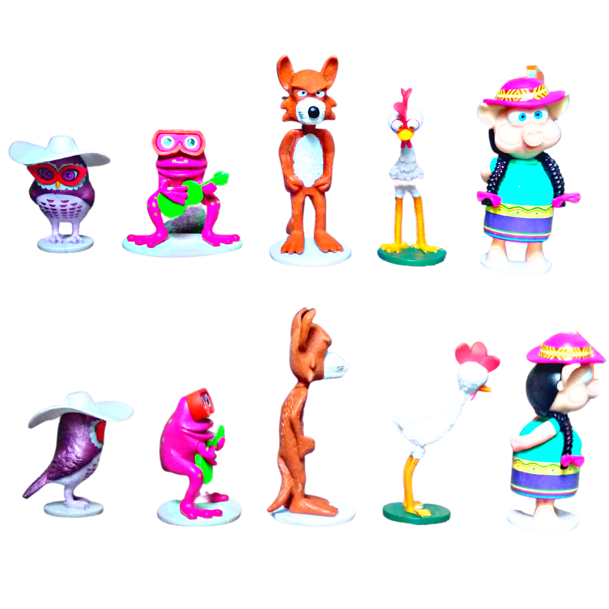 15 Figuras Coleccionables Caja Surtida De La Granja De Zenón