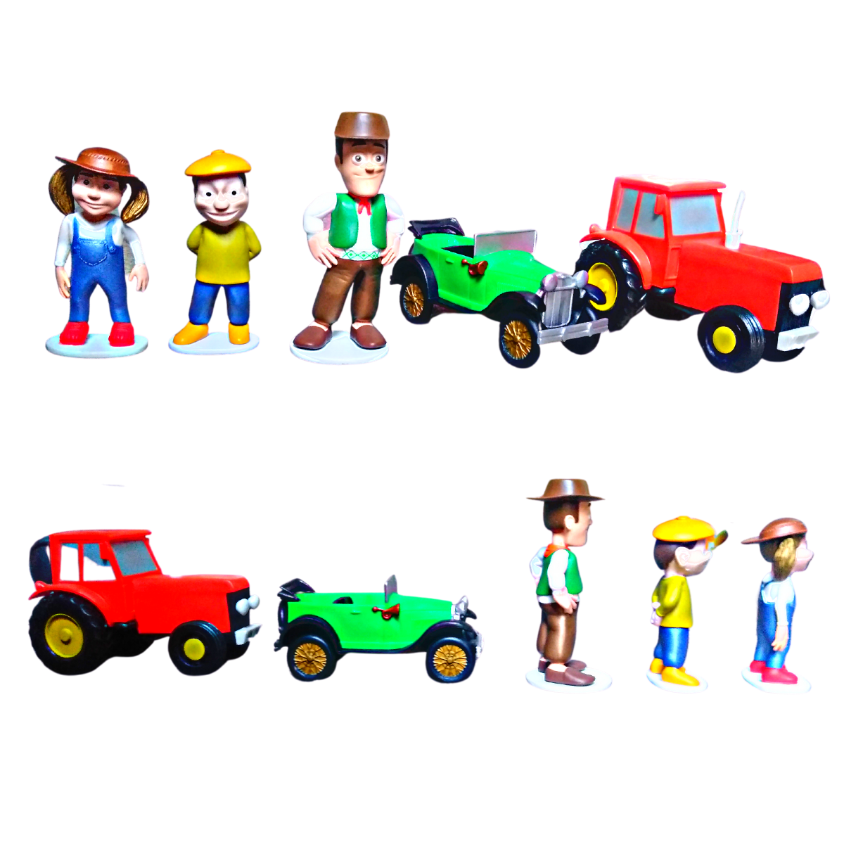 15 Figuras Coleccionables Caja Surtida De La Granja De Zenón