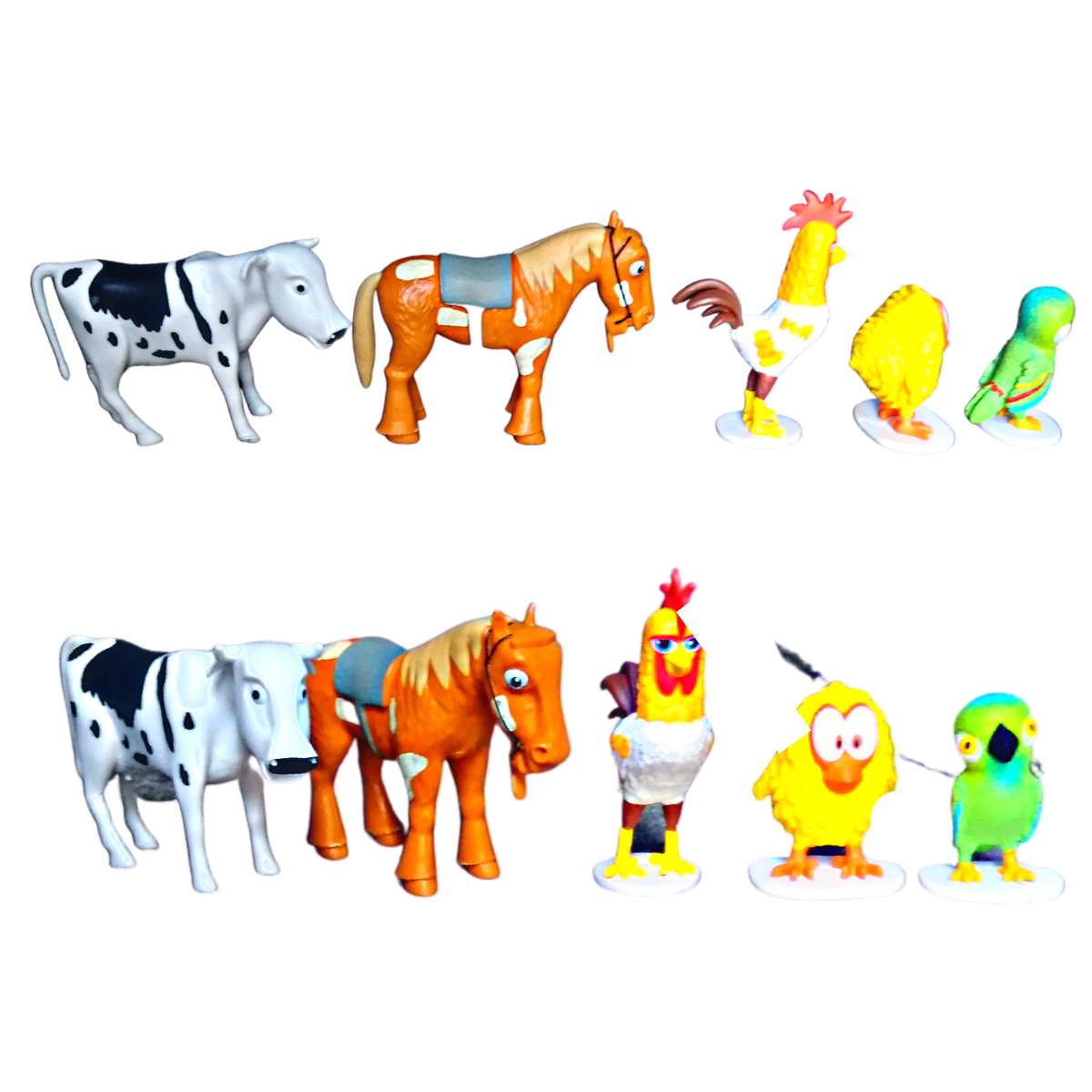 15 Figuras Coleccionables Caja Surtida De La Granja De Zenón