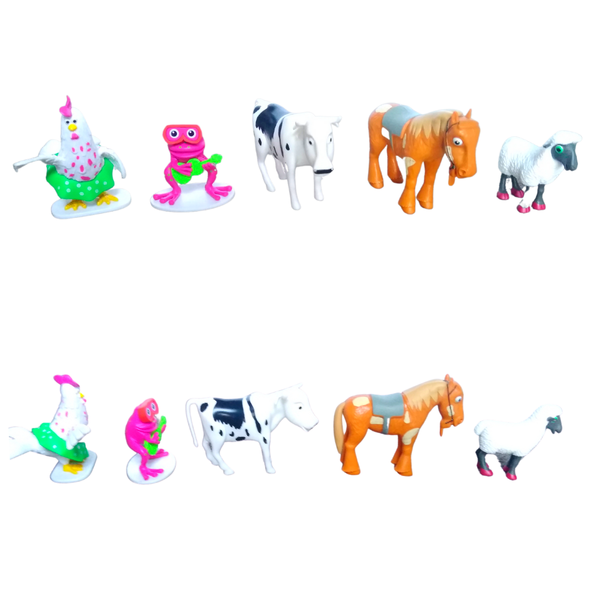 o 20 Figuras Coleccionables Maleta De Metal La Granja De Zenón