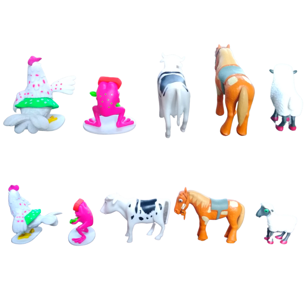 o 20 Figuras Coleccionables Maleta De Metal La Granja De Zenón