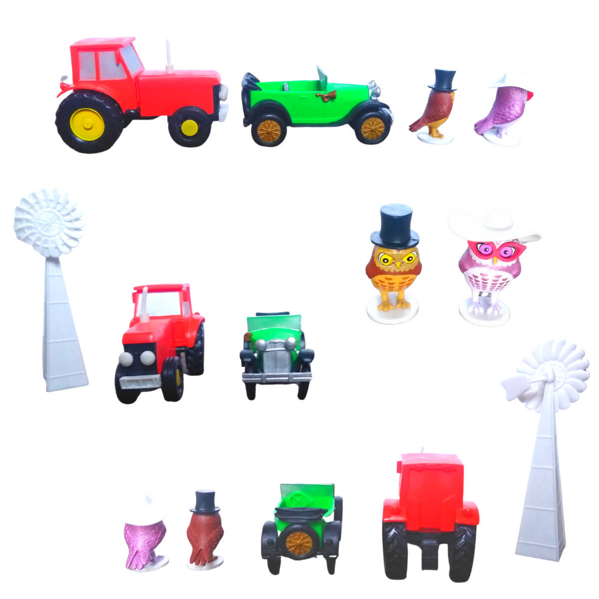 o 20 Figuras Coleccionables Maleta De Metal La Granja De Zenón