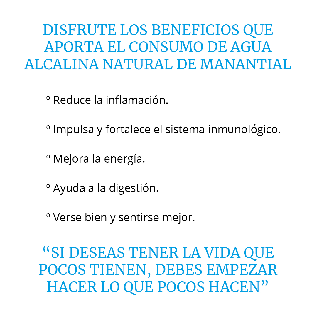 Agua Alcalina Natural De Manantial Rejuven8 Ph9+ Paq. C/24