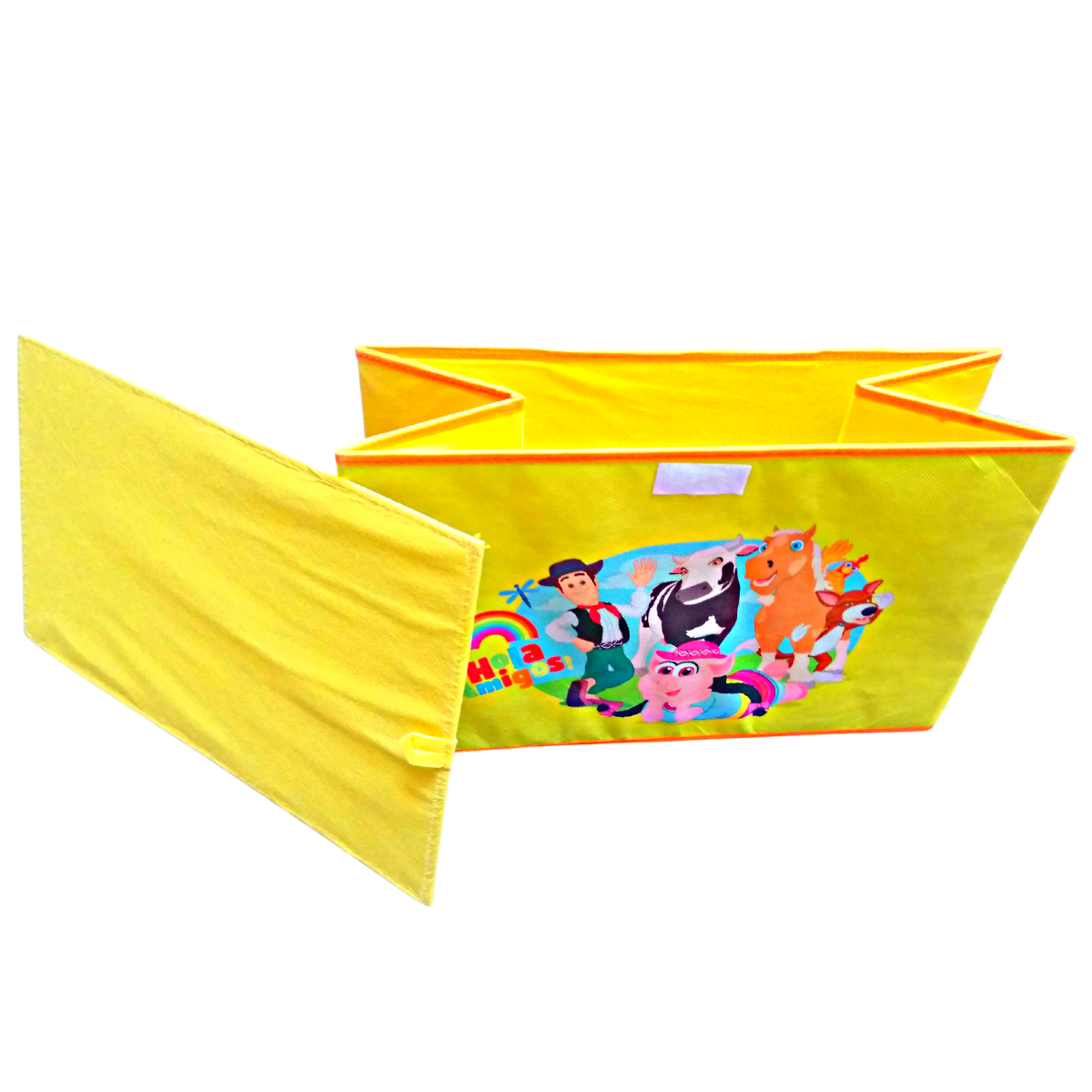 Baúl Contenedor Con Tapa Bisagra La Granja De Zenón 49x30x30