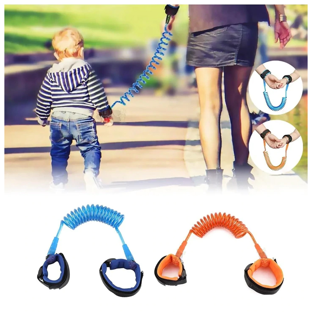 Correa y arnés para niños pequeños para la seguridad infantil,2 en 1 anti  lost Wrist Link Baby Walking Harness para niños de 1 a 5 años (colorido)
