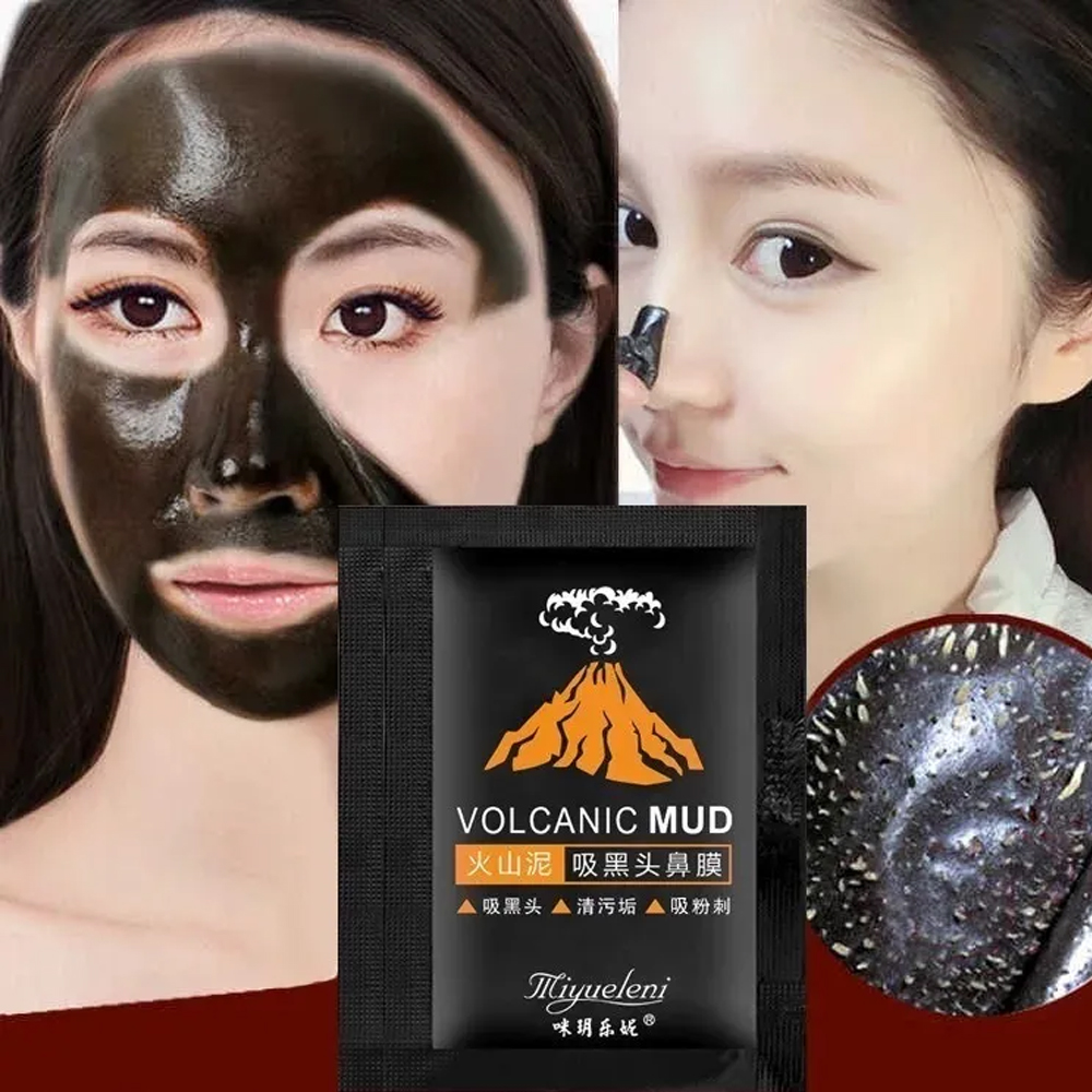Mascarilla Para Puntos Negros Volcanica Mud 5 Pzs