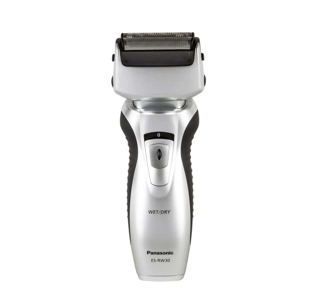 Rasuradora Panasonic inalámbrica tecnología Wet&Dry ES-RW30-S551 color Silver recargable