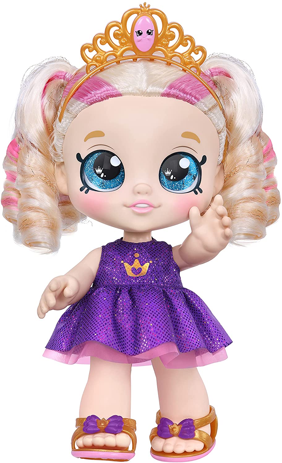 Kindi Kids Big Sister Tiara Sparkles Aroma Caramelo Bandai