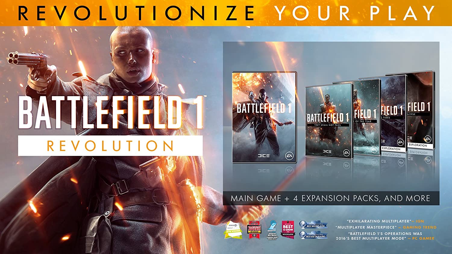 Xbox One Juego Battlefield 1 Revolution