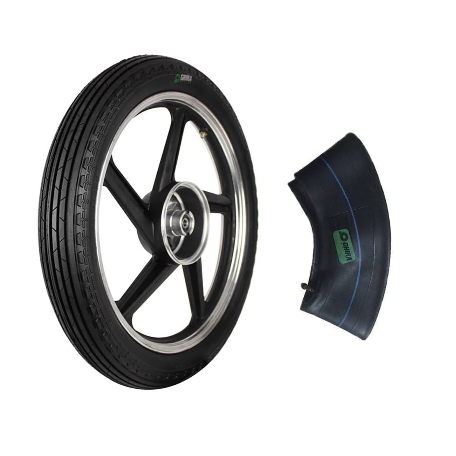Llanta para motocicleta 2.50-17 6pr + cámara