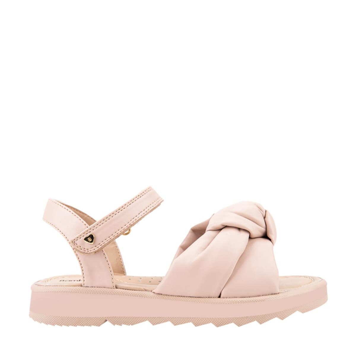 Sandalias Casual Color Rosa Con Moño, Para Niña, Bambino 1033928