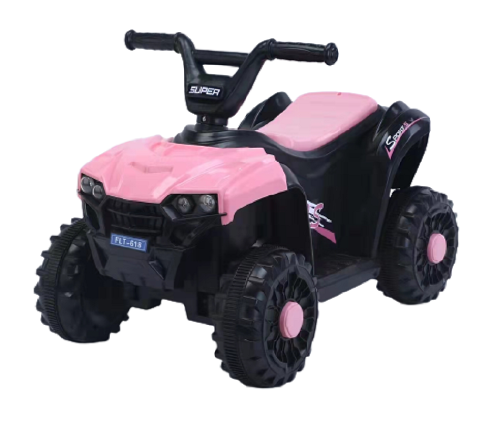 Cuatrimoto electrica ATV para niño/a con luces delanteras, sonidos  bateria de 6v 7ah la mas duradera