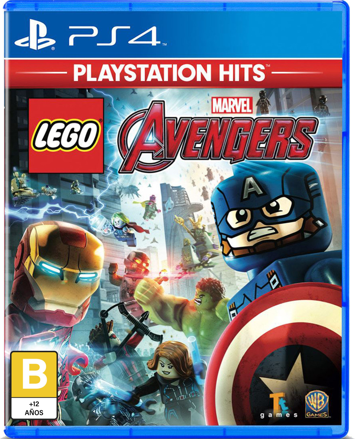  PS4 Juego Lego Marvel Avengers PlayStation 4