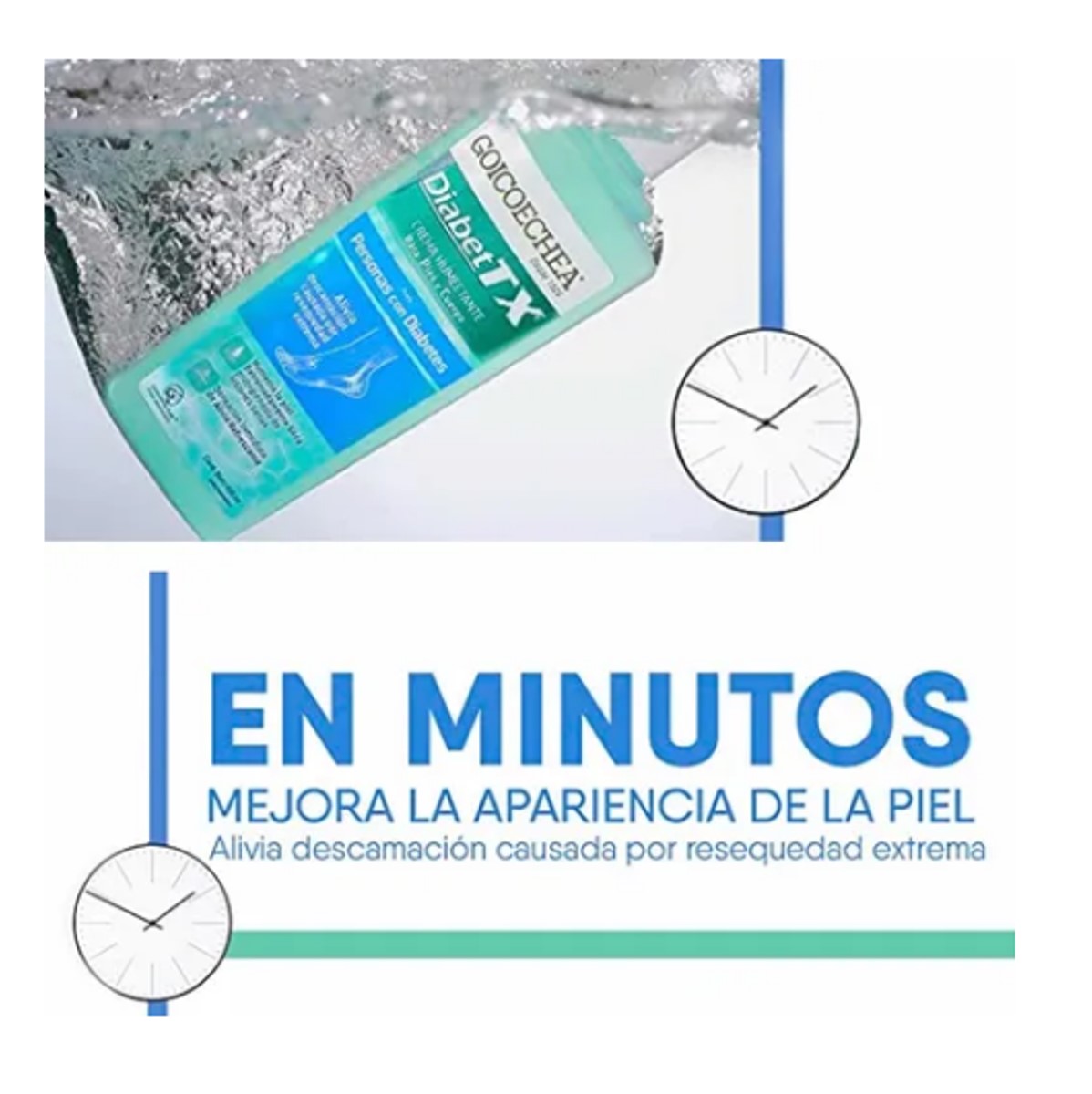 Crema Humectante Goicoechea Diabettx Caja C2 Pz D400ml Cu