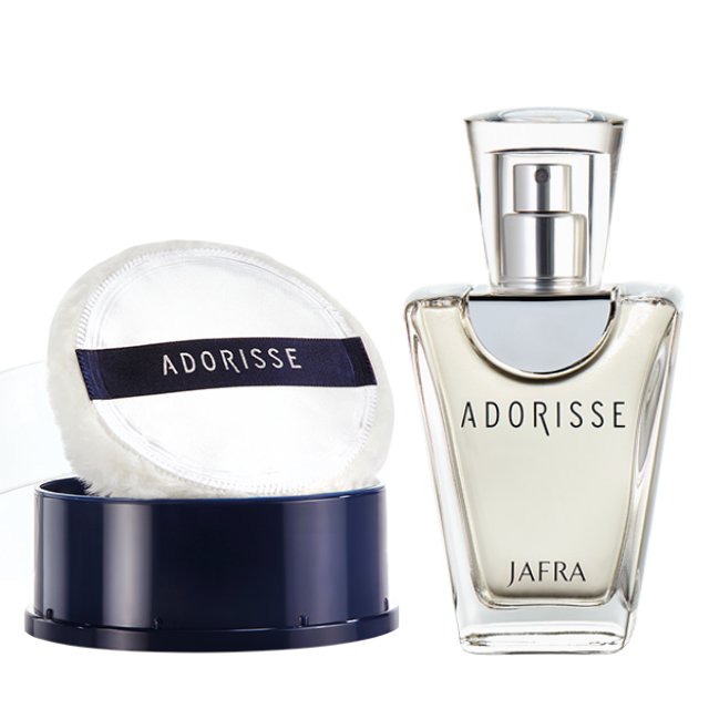 Adorisse Eau de Parfum Clásico + Talquera by Jafra