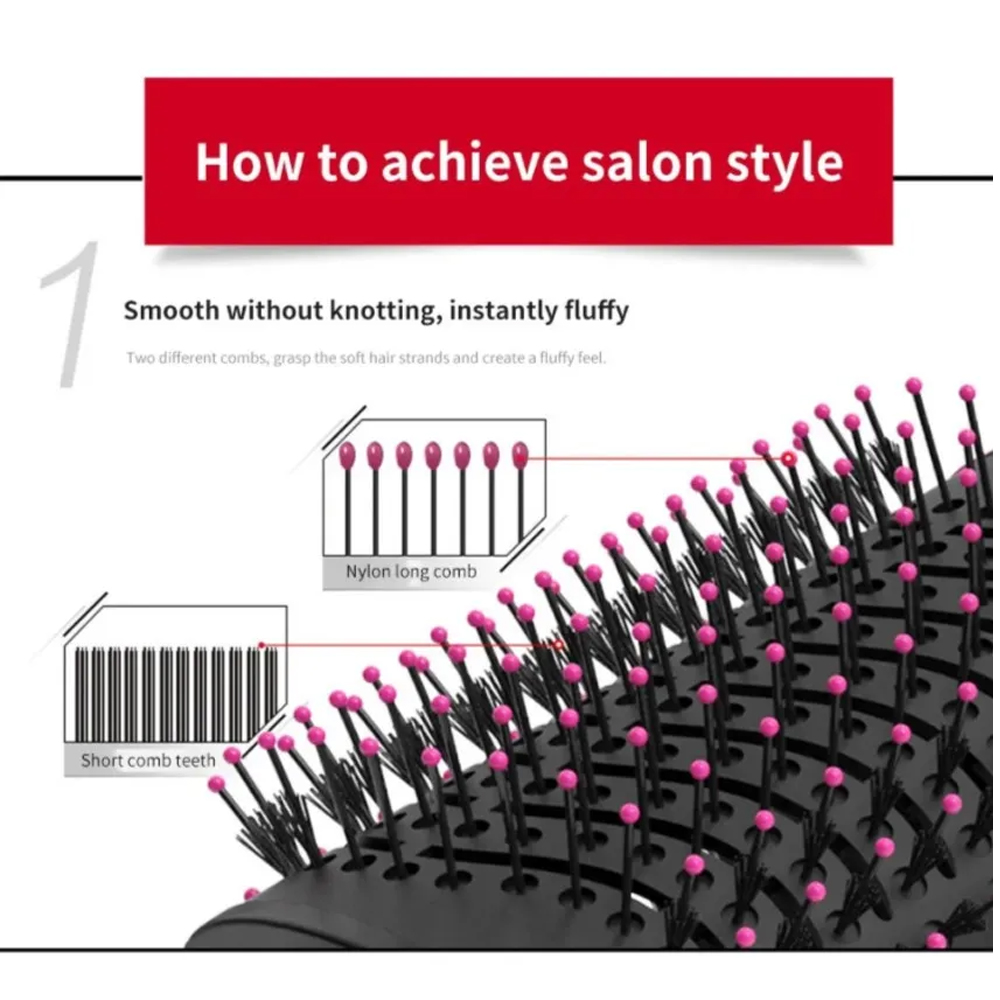 Set Cepillo Secador one stp 3 en 1 + Kativa Alisado Brasileño, Alaciado Por 10 Semanas, Muy Fácil