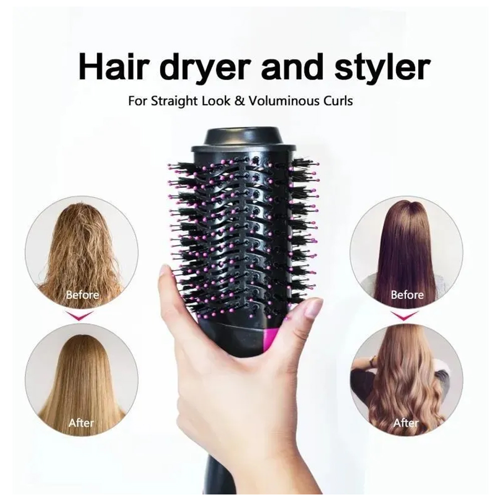 Set Cepillo Secador one stp 3 en 1 + Kativa Alisado Brasileño, Alaciado Por 10 Semanas, Muy Fácil