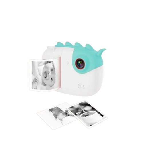 Cámara Fotográfica Con Impresora Gadgets & Fun diseño de dinosaurio para niños