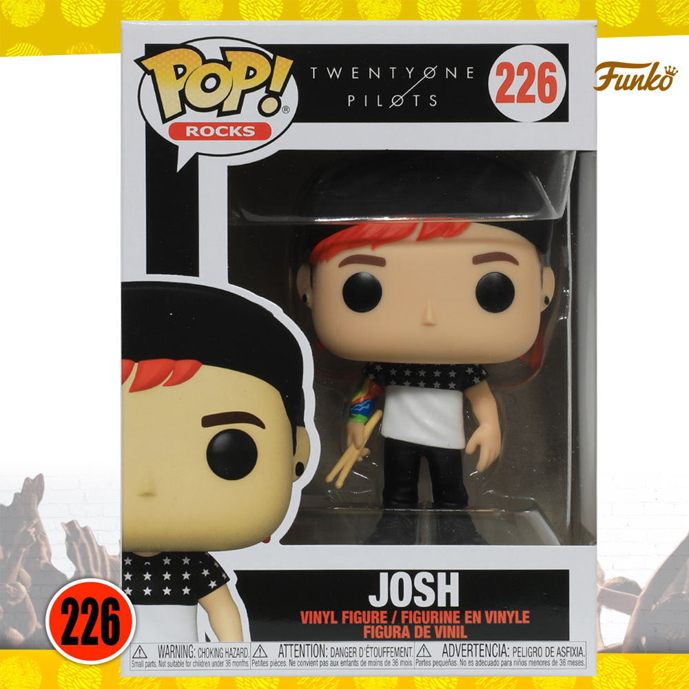 Funko Pop ! Rocks / Twenty One Pilots - Stessed Out Joshu #226