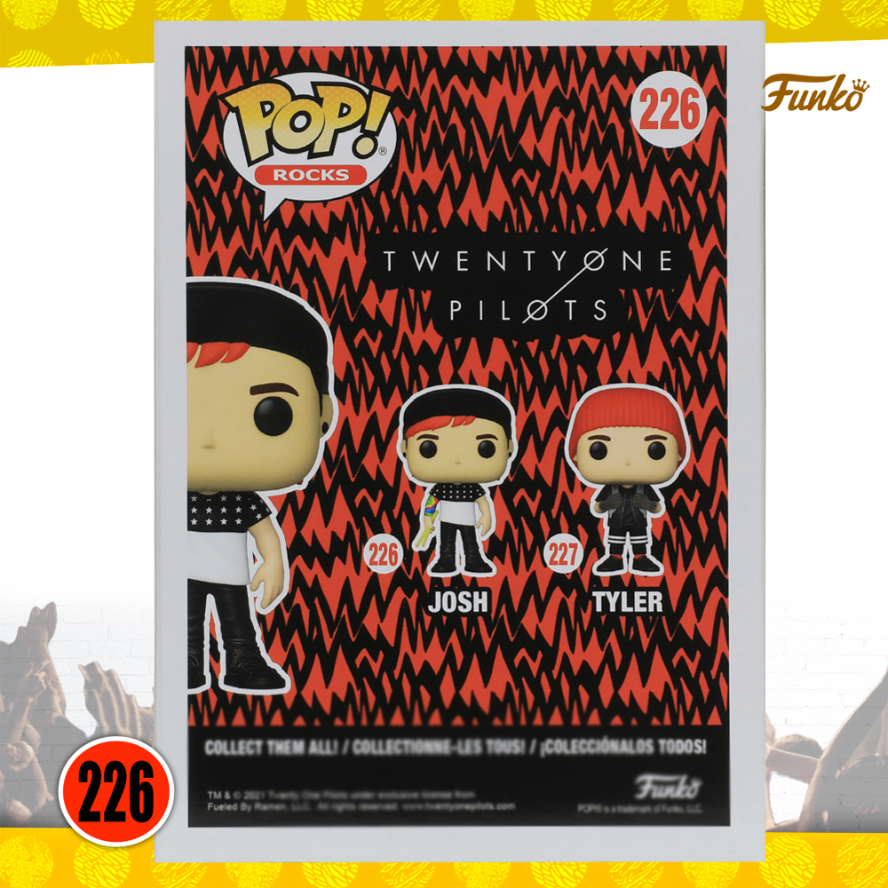 Funko Pop ! Rocks / Twenty One Pilots - Stessed Out Joshu #226