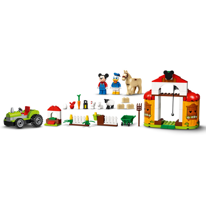 Lego - 10775 Disney® Granja de Mickey Mouse y el Pato Donald 118 pzas.