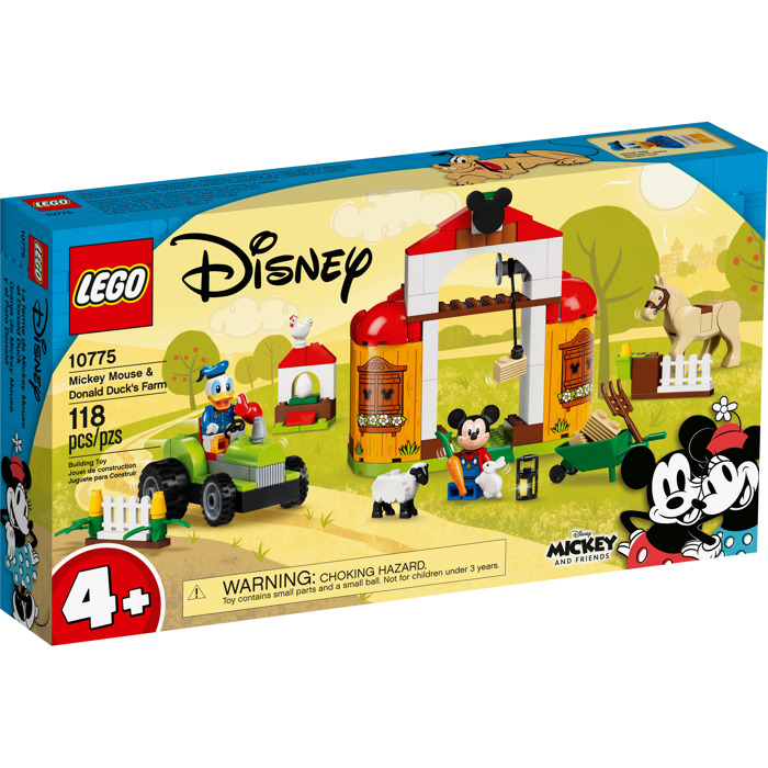 Lego - 10775 Disney® Granja de Mickey Mouse y el Pato Donald 118 pzas.