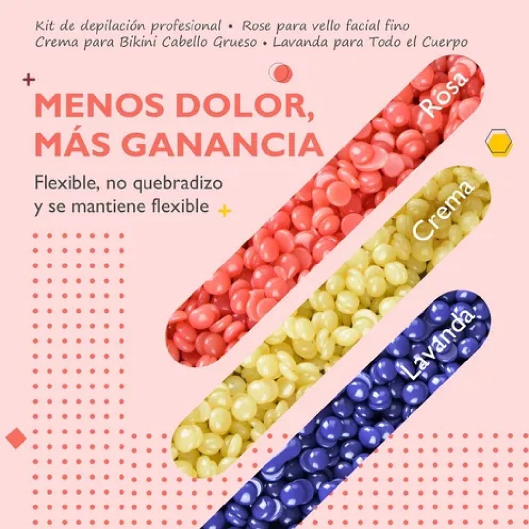 Calentador De Cera Fundidor De Cera Depilación Profesional