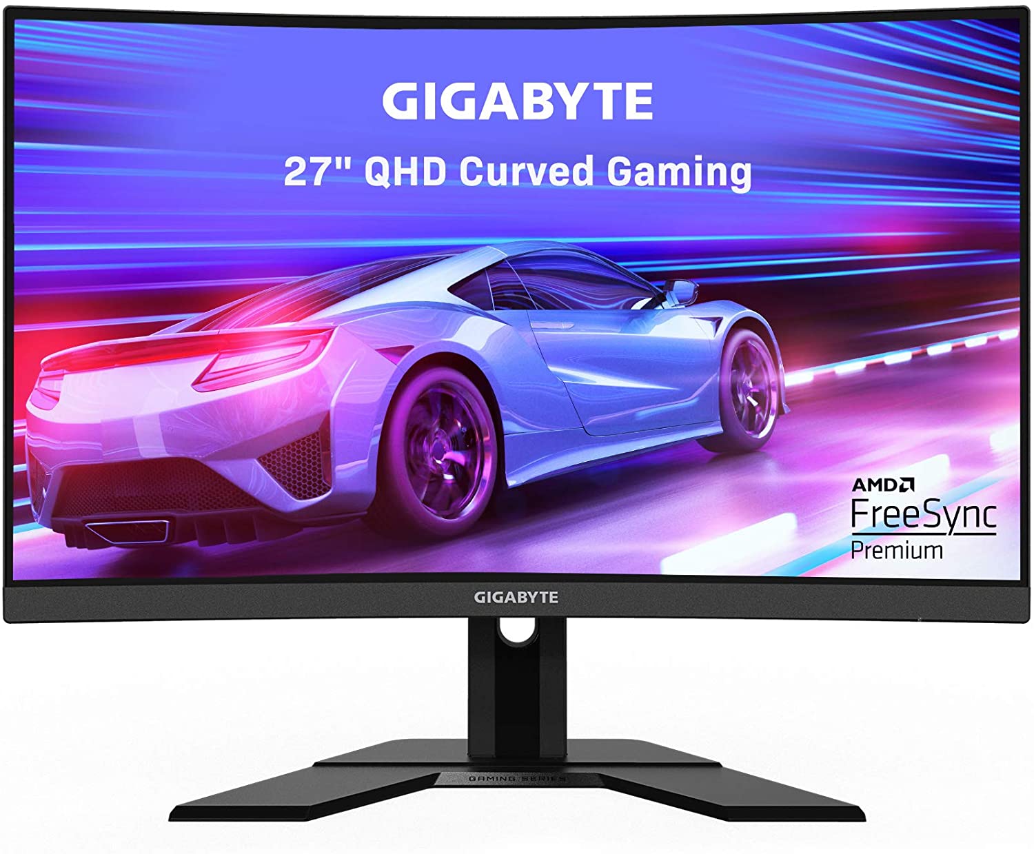 MONITOR GAMER CURVO GIGABYTE  G27QC-SA 27' QHD 2560X1440 1MS 165HZ HDMI DP PANEL VA FREESYNC G-SYNC 2X USB 3.0 2X ALTAVOCES G27QC-SA