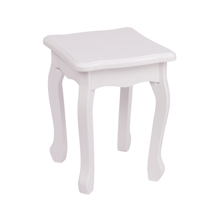 Tocador con espejos y banco para niñas