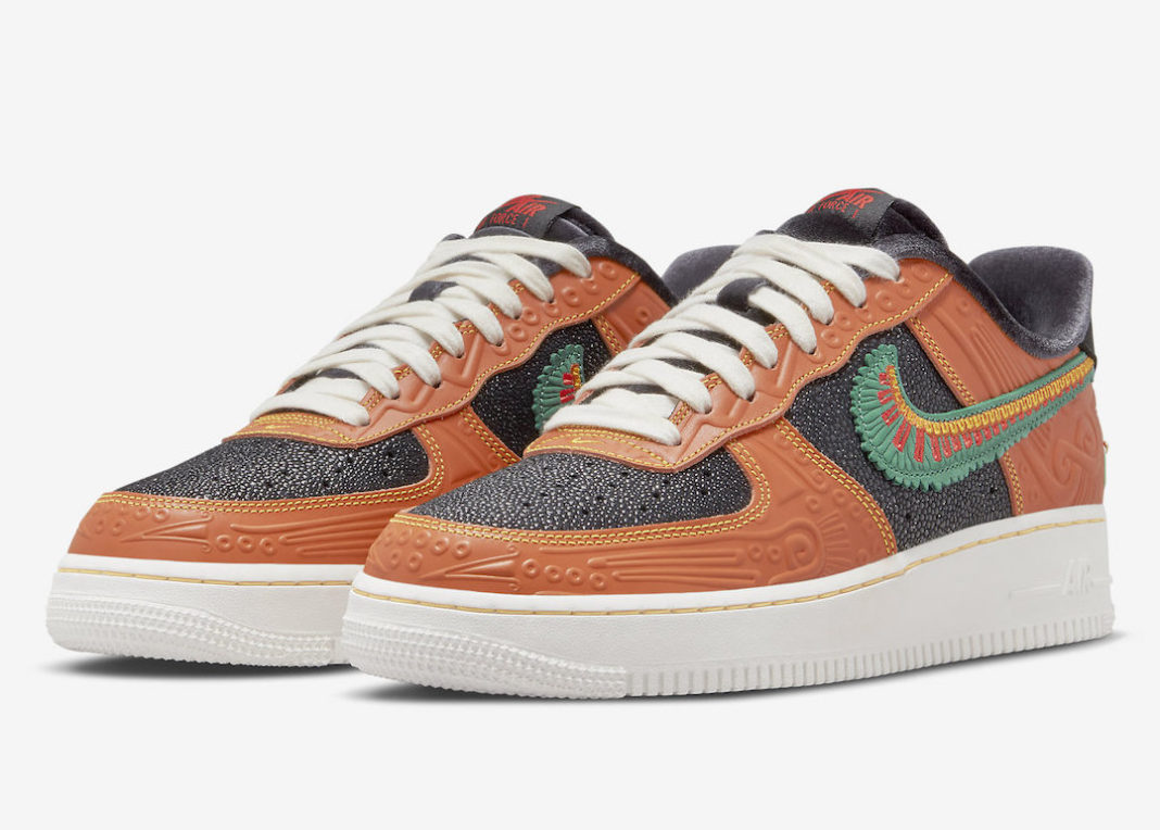 Nike Air Force 1 Santa Fe Klan AF1 Siempre Familia 