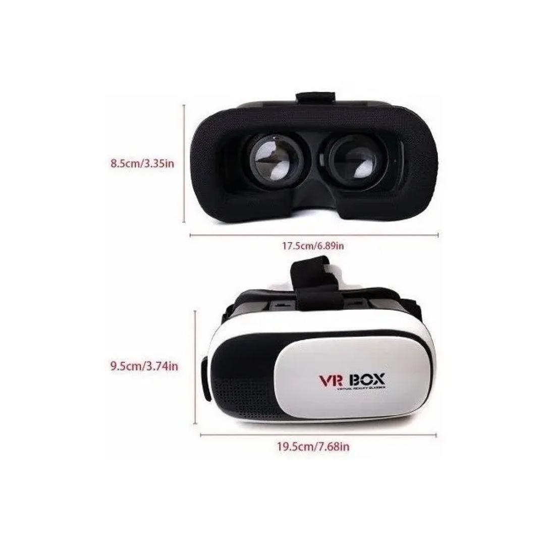 Lentes Vr Box Realidad Virtual 3d Juegos Para Ios Y Android