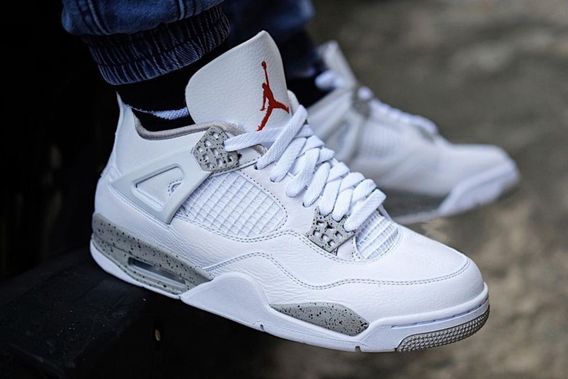 Tenis Jordan Retro 4 White Oreo CT8527-100