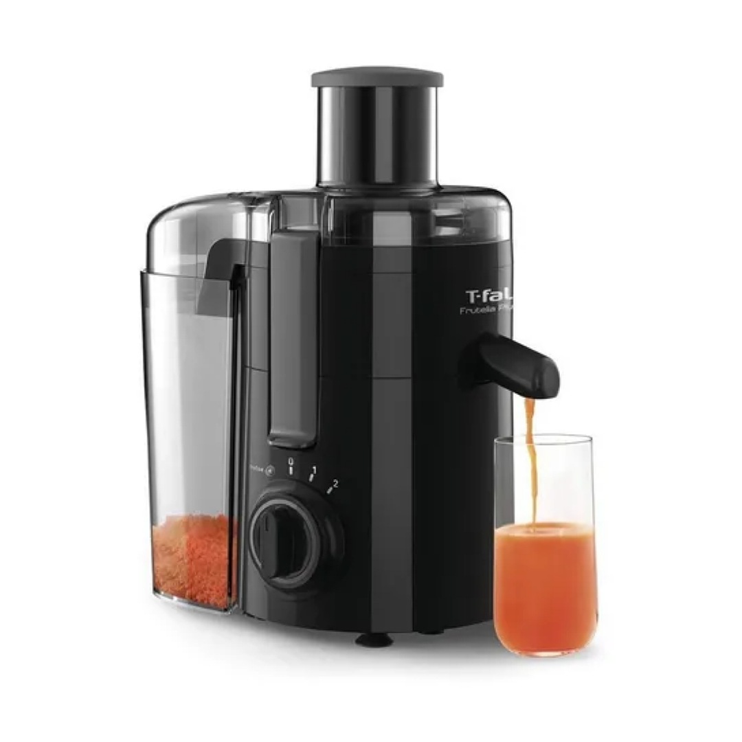 Extractor de jugos T-fal Frutelia Plus negro con accesorios